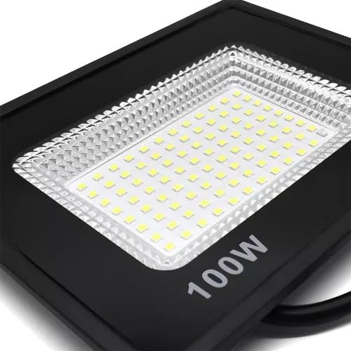 Combo 2 Refletores 100w IP66 Branco Frio Bivolt