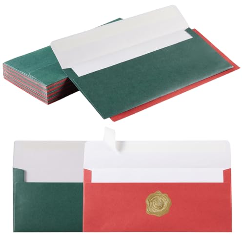 Enveloppes de visite de bureau pour chèques et factures d'expédition 10,5 x 24 cm