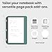 Rocketbook Pro 2.0 Reusable Professional Smart Notebook, Letter Size 8.5x11, Green - Lined & Dot Grid Pages, App-Connected, Erasable, Premium Cover, Ideal for Work Notes and Business Meetings