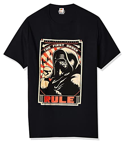 T-shirt Kylo Ren Star Wars noir XL homme pour réveiller la force