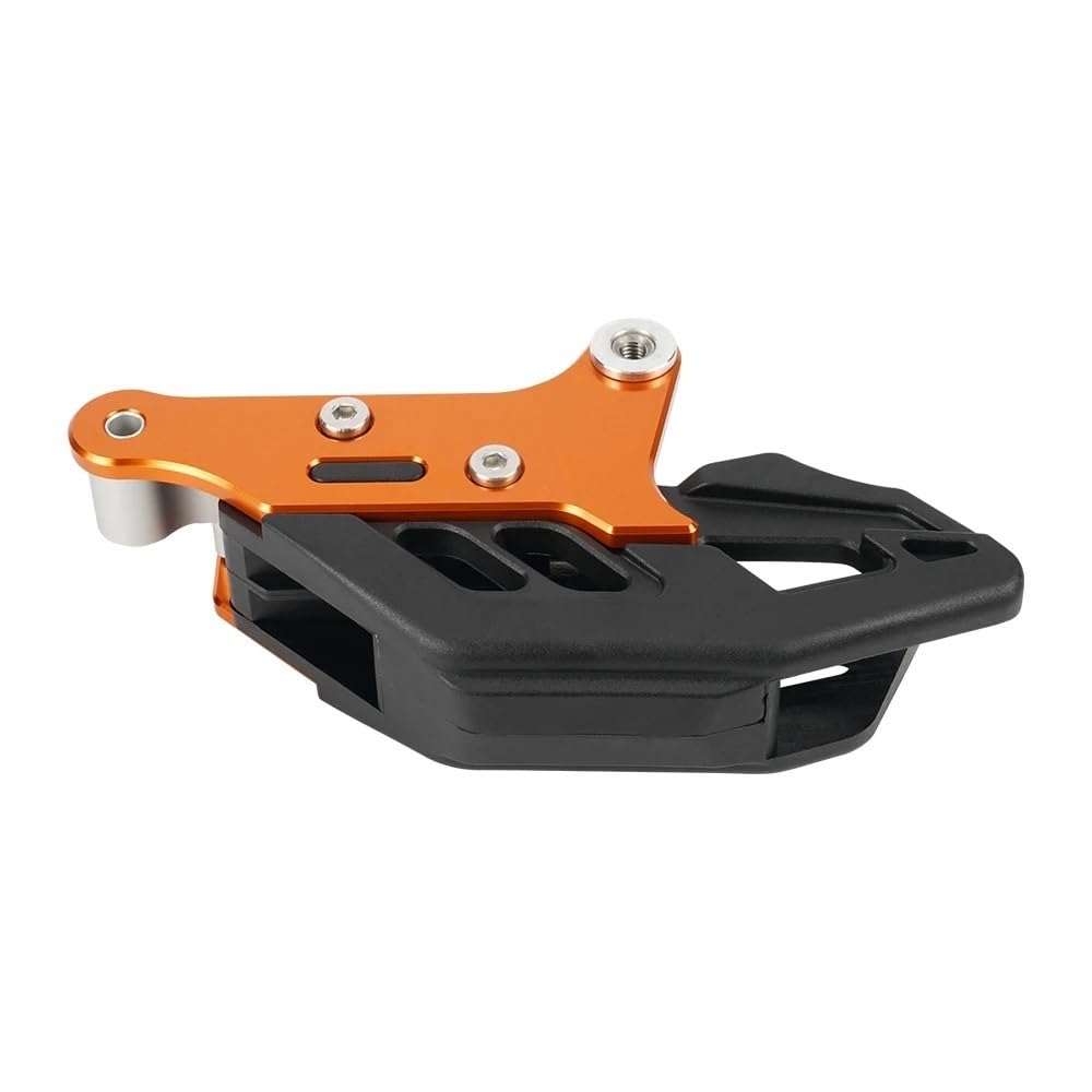 Protector cadena Moto Cadena Protector Guía de cadena de motocicleta compatible con EXC 300 XCF-W 500 EXC-F 450 SX-F 350 XC-F 250 XC-W XC 150 SX 125 | Black A