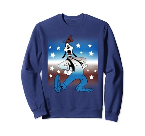 Sweatshirt Disney Mickey Goofy pour éviter le froid avec un style rétro