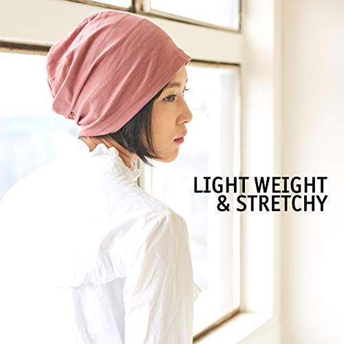 Charm Womens Light Weight Summer Beanie - Mens Slouchy Beanie Hat Stretchy Slouch Knit Cap 100% Cotton Chemo Hat Mustard #TOP5