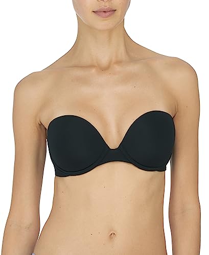 Soutien-gorge sans bretelles avec armatures Natori noir 80E maintien parfait