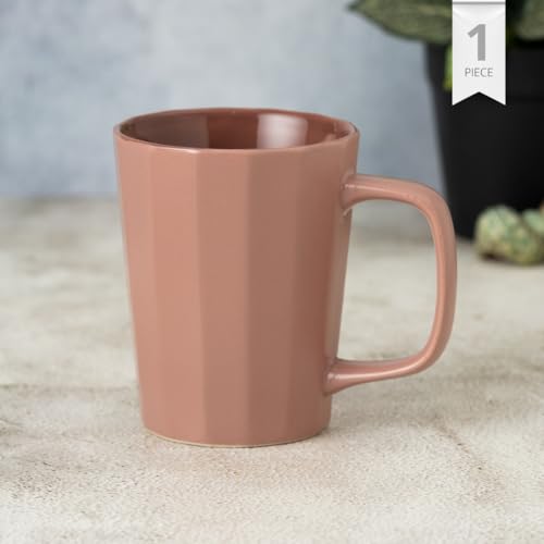 Image of Clay Craft Fine Ceramic Armada Microwave Safe Coffee & Milk Mug, 320Ml, 1 Piece, Lilac, Mug for Coffee, Ideal for Gifting, Perfect for Home & Office