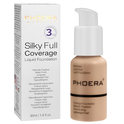 PHOERA Foundation, PHOERA Matte Liquid Foundation,PHOERA Makeup for Women, PHOERA ...