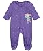 Carter's Baby Girls' Microfleece 115g149, Purple, 3M