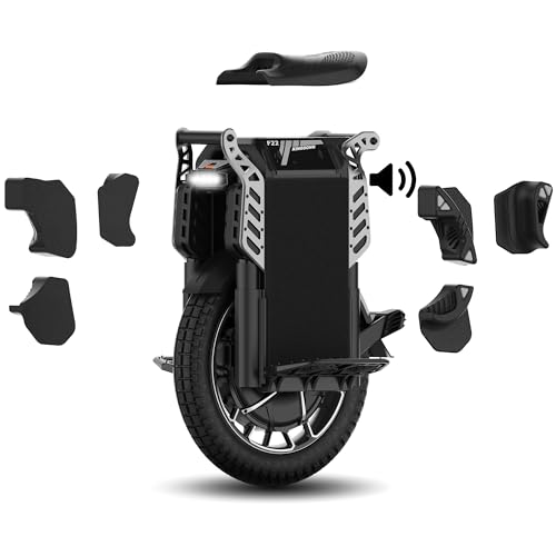 King Song F22 Pro Electric Unicycle, 20-Inch High-Performance EUC with 3108Wh Samsung 50S Battery, 12000W Peak Power, Suspension Electric Wheel, Apple Find My, 10A Charger, Black