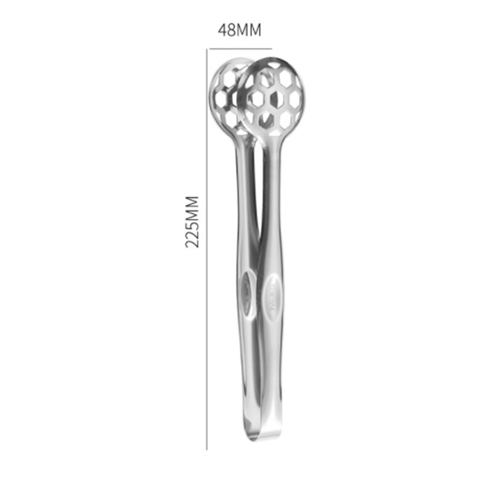Pinzas para Barbacoa Los Clips Esféricos De Acero Inoxidable For Parrilla Son Adecuados For Cocinar Barbacoas Buffet para Cocinar, Parrillas,Bufé(Blue,Silver)