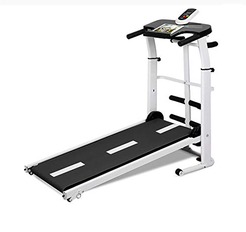 Image of Treadmill Home Multi Function Mini Stepper Mechanical Treadmill Mute Shock Absorption Mechanical Treadmill (Black)