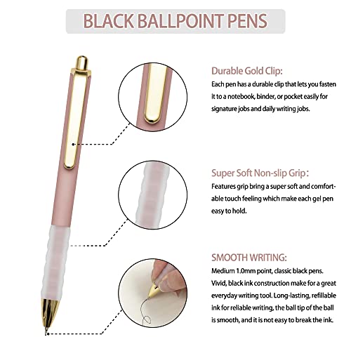 Linbsunne P0209 Ballpoint Pens Black Medium Point 1Mm Pen thumb #1