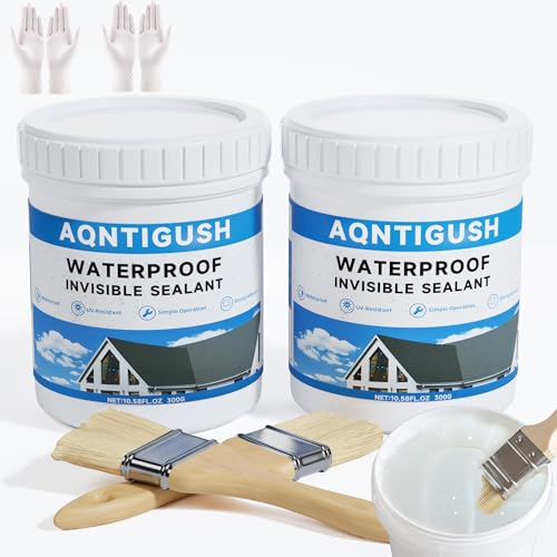 21oz Transparent Waterproof Sealant Coating Invisible Waterproof Agent, Waterproofing Adhesive for