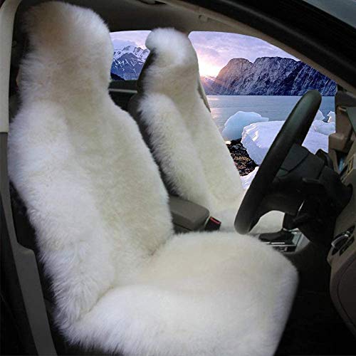 Altlue Coprisedili Auto in Vera Pelle di Pecora