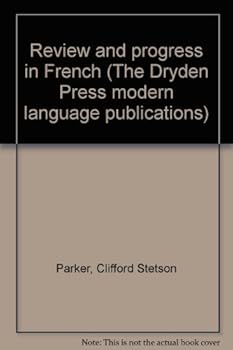 Hardcover Review and progress in French (The Dryden Press modern language publications) Book