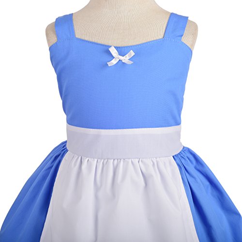 Dressy Daisy Princess Dress With Apron Summer Outfit Casual Wear For Girls Size 6 #TOP3