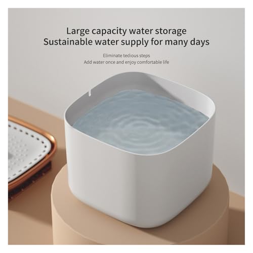 Fuente de Agua Automática para Gato 3L con Luz LED USB miniatura 4