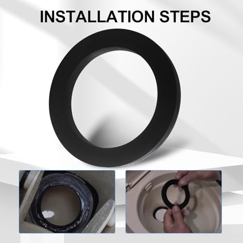 Image of RV Toilet Base Seal & Mounting Hardware Kit Replacement for Dometic 385311652 Fit for Dometic 300 /310 /320 RV Toilets. RV Toilet Seal Repair Kit
