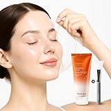 FARMSTAY Ginseng Collagen Wrapping Mask for Glass Skin - Hydrating Peel Off Face Mask with Real Ginseng Extract, Night Facial Skincare for Glowing & Radiance, Includes Application Brush, 5.07 fl oz