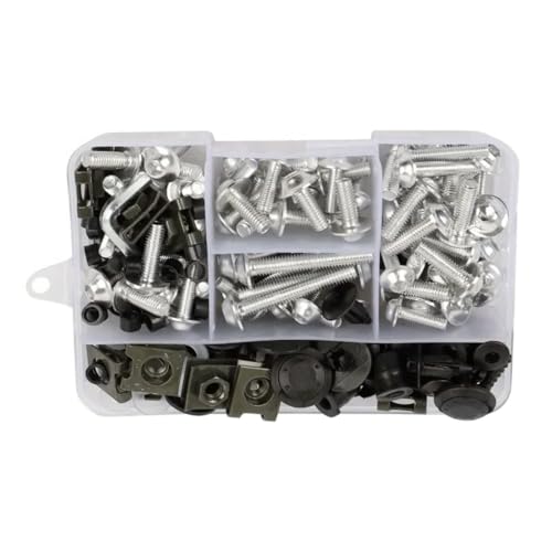 �I�[�g�o�C�p�l�W For VFR1200FD ABS For DCT 2010 2012-2013 For VFR750R RC30 1990 �I�[�g�o�C�t�����g�K���X�l�W�t�@�X�i�[�Œ�{���g(Silver1)