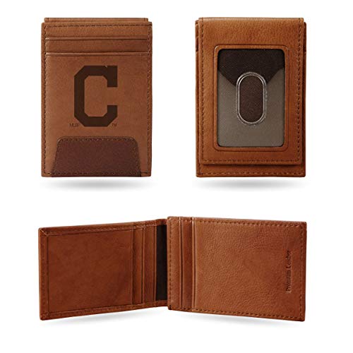 Portefeuille de poche avant en cuir homme petit format durable
