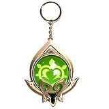 asmunan game vision portachiavi occhio di dio sumeru portachiavi merch luminoso portachiavi personaggio accessori cosplay, dendro, l