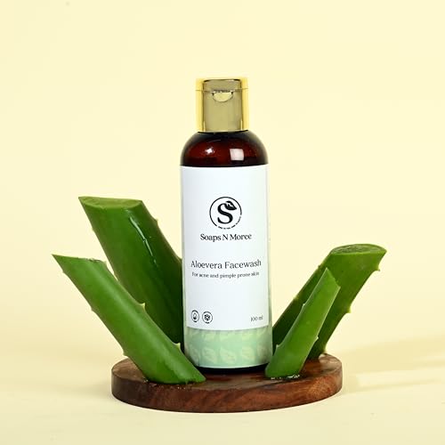 Image of Aloevera Face Wash for Brightening Skin Care | Gentle Cleanser for Dull, Uneven Skin Tone | Helps Remove Dirt, Improve Texture & Fresh Glow | Cleanser for Smooth Feel, Radiant Look