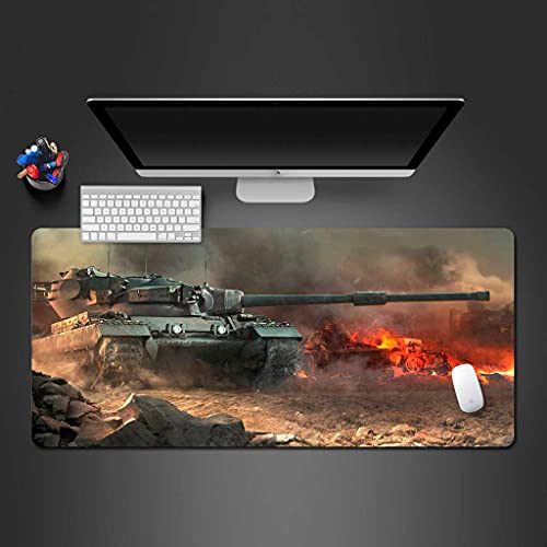 Tapis de souris gamer 3D XXL pour protéger votre bureau et viser juste