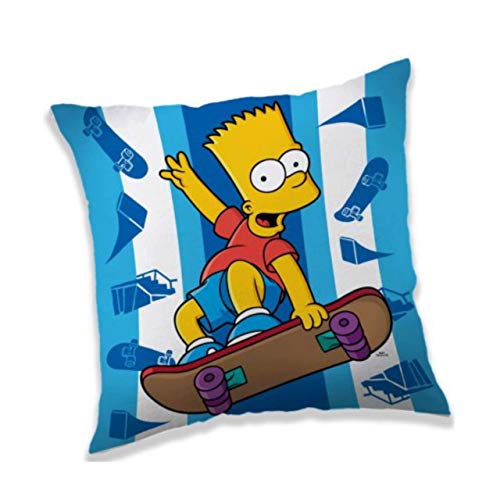 Gevuld sierkussen de simpsons bart - 40x40cm