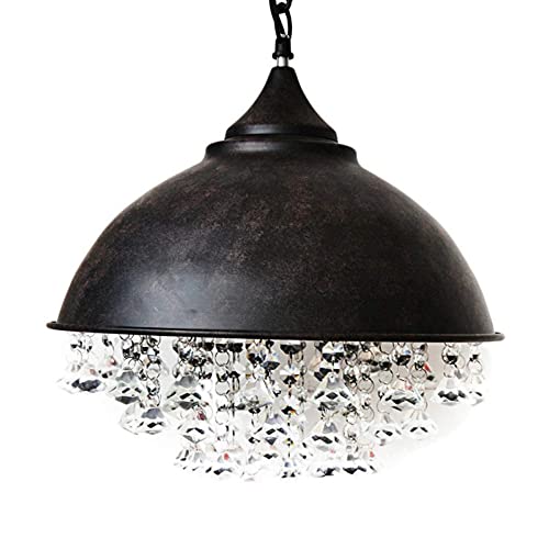 Suspension Luminaire Cristal créatif pour Hall d'Entrée et Couloir rétro américain