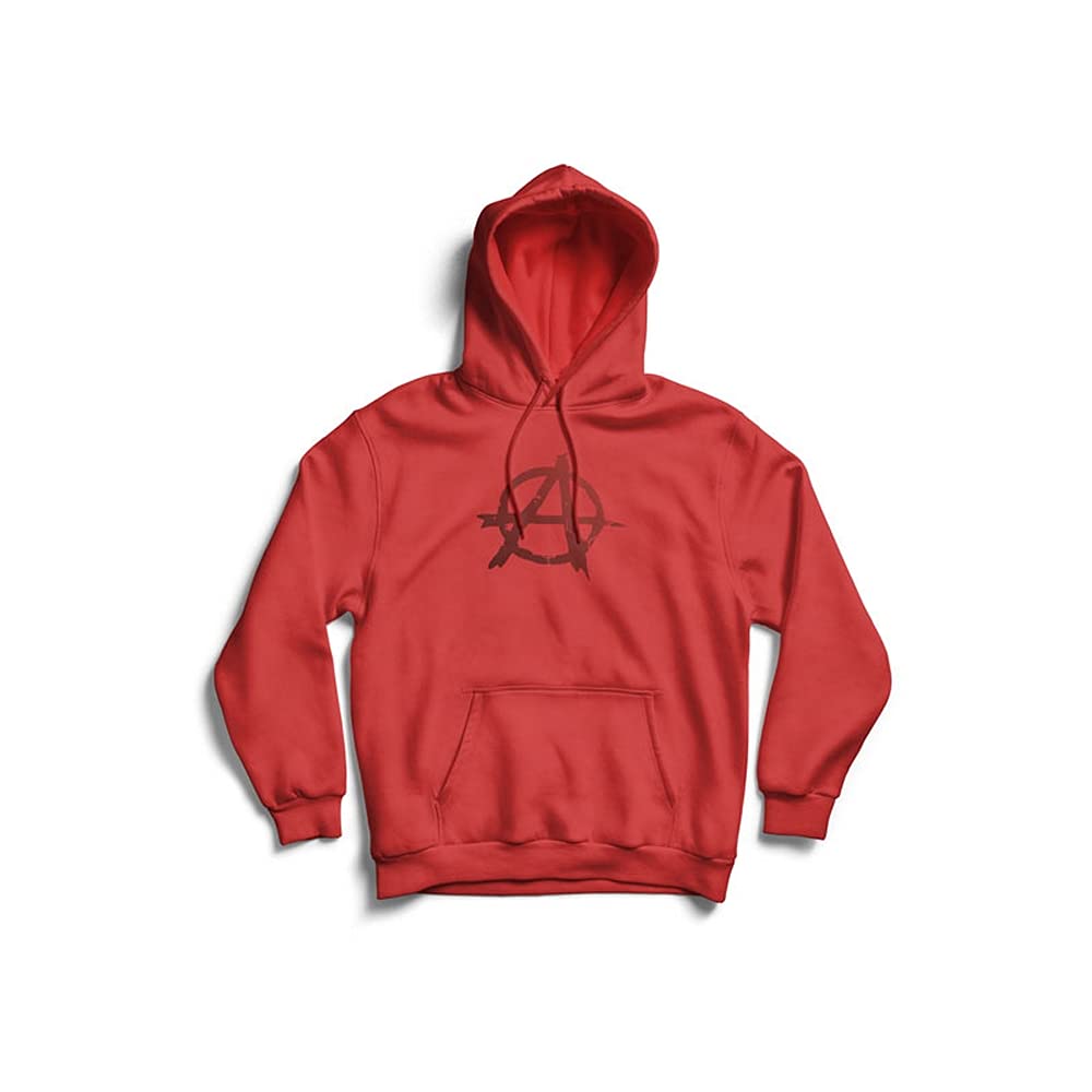MOGUL Anarchy Unisex Cotton Hooded Sweatshirt