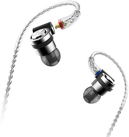 Tingker TK200 HiFi Stereo 1BA(Knowles)+1Dynamic Hybrid Earphone IEM with MMCX Detachable Cables with Deep bass