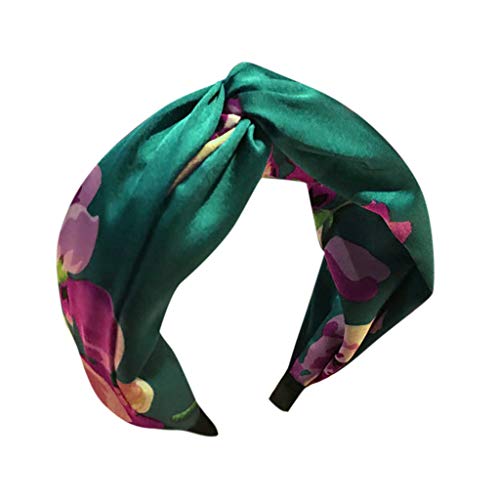 Dorical Diadema Cabello Punto de Ola Cintas del Pelo Banda Mujer Elástico Pelo Accesorio Estilo Bohemio Diadema cruzada Diadema de cabello ancha cruzada creativa Accesorio para el cabello Cover