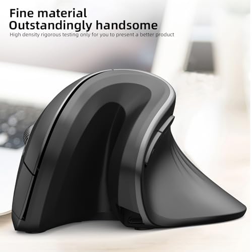 Souris verticale sans fil idéale pour le télétravail et l'espace de bureau - 6