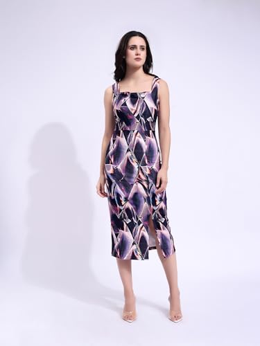 Image of PURVAJA Women's Bodycon Midi Dress