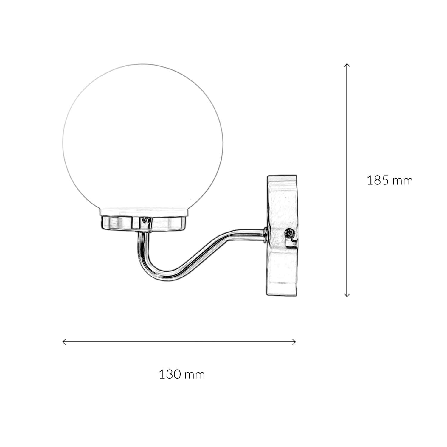 Lampada da parete per interni inox classe IP20 Applique bagno dal design in Art Nouveau stile Liberty effetto bronzo bianco E14