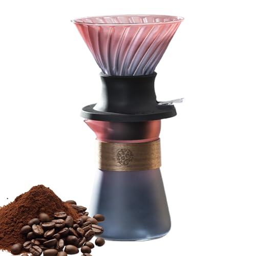 Taza de café Drip Brew | de - Herramienta desmontable con filtración rápida para bebidas domésticas, hogar, dormitorio, apartamento, hotel, camping
