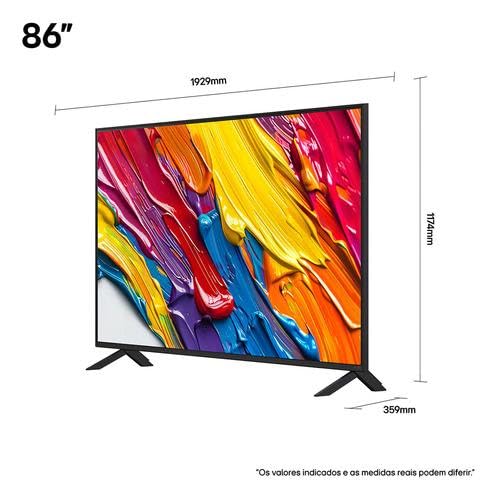 Smart TV LG AI 86″ – 4K QNED α7 AI Processor 4K Gen8 webOS 25-86QNED82ASG