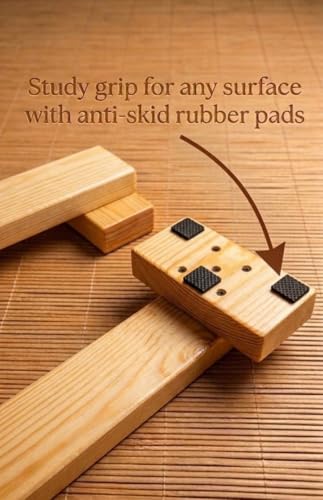 Image of Solid Wood Shena Push Up Board & Stand | Anti-Slip Pushup Base for Calisthenics & Pehlwani (Standard Size)