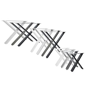 Natural Goods Berlin 2X X-Form Tischbeine Weiß