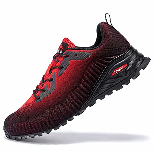 Image of Kricely Mens Walking Running Shoes Lightweight Men's Fashion Sneakers Athletic Tennis Sneaker for Men Cross Training Shoe Outdoor Footwear