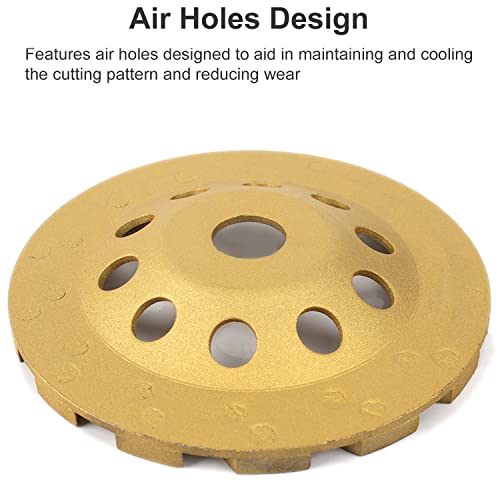 Baiwen 6 Inch Concrete Grinding Wheel,Diamond Cup Wheel Angle Grinder Wheels Grinding Of Concrete, Granite,Masonry #TOP2