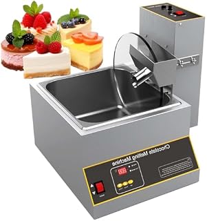 Adjustable Commercial Electric Chocolate Depositing Machine, 35-55 RPM Melting Mixer, Perfect for Moulding & Coating, 1 Tank Capacity, Ideal for Bakeries & Confectioneries