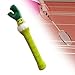 kowaku Badminton Racket Handle Cover Plush Doll Racket Handle Protective Cover Cartoon Badminton Overgrip for Active Players, Scallion