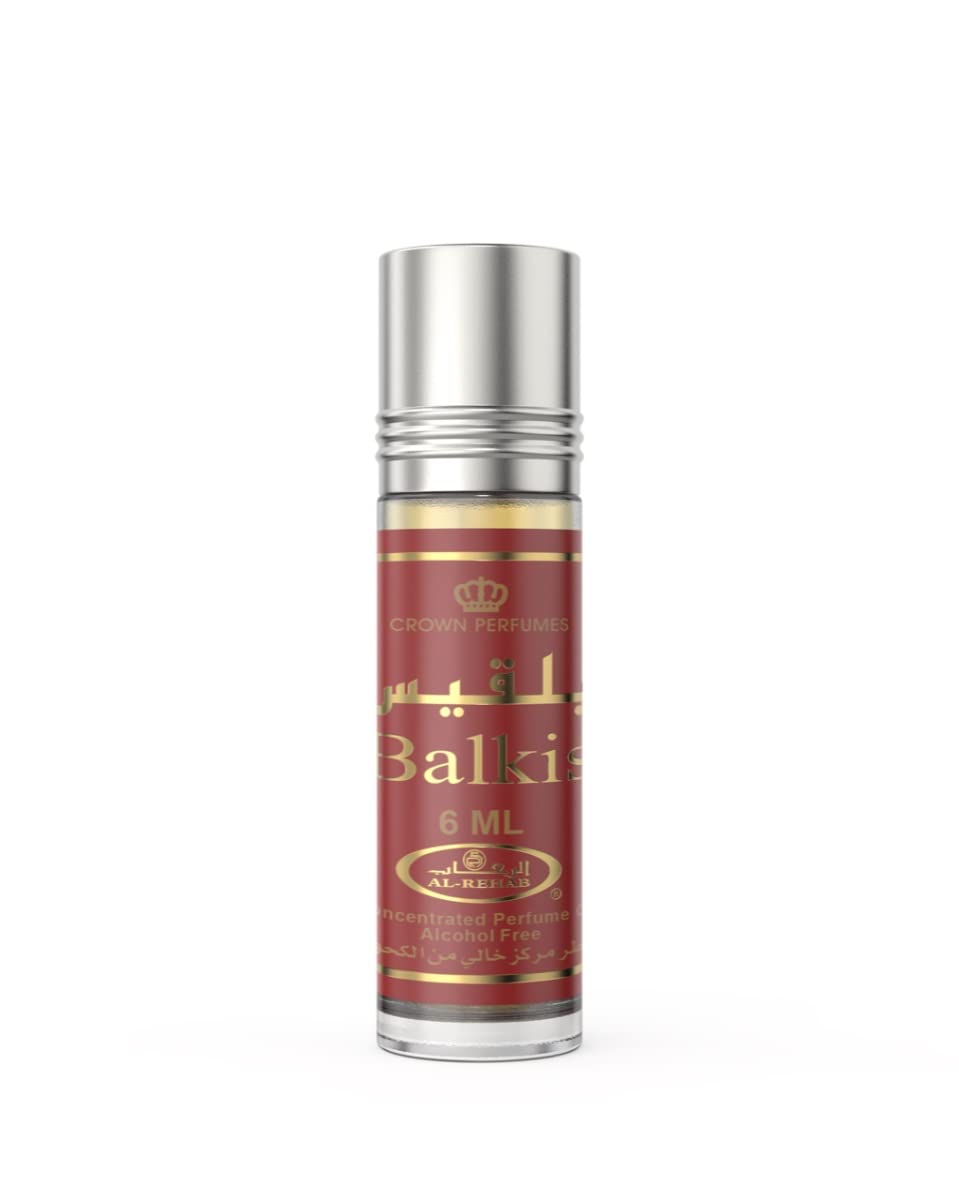 Al-Rehab Balkis - Roll On - Essential Perfume Oil - For Women 6ml 0 2 Fl Oz