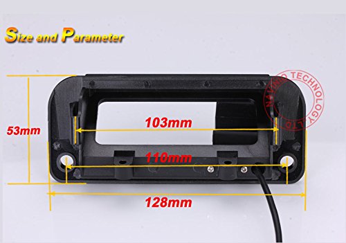 Image of HD Color CCD Waterproof Vehicle Car Rear View Backup Camera, 170 Viewing Angle Reversing Camera for Mercedes Benz W204 S204 C Class W212 C180 C200 C260 C300