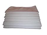7 Pieces of Soft Plush Microfiber Wash Cloths - 12