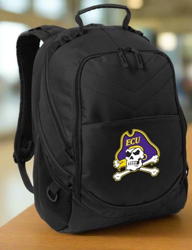 East Carolina University Backpack ECU Laptop Computer Bag (Black)2