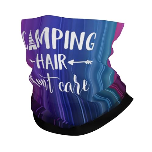 LKESMEOGP Camp Hair Don'T Care Protection Neck Gaiter Fishing Mask Hunting Kayaking Hiking Cycling Or Ski Sports