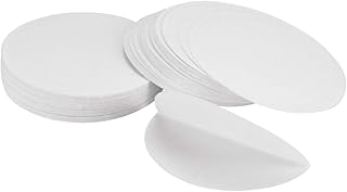 Ciieeo 1set Synthetic Filter Discs for Laboratory Use Round Qualitative Filter Paper for Oil Testing Mushroom Cultivation Portable Practical Design for Freshness Contaminant 100sheets