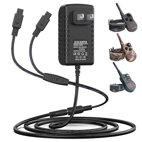 Cordro Replacement Charger Cable for SportDOG Dog Remote Trainer Compatible with SportDOG SD-425 SD-425S SD-425CAMO SD-825 Remote Trainer Power Cord Adapter